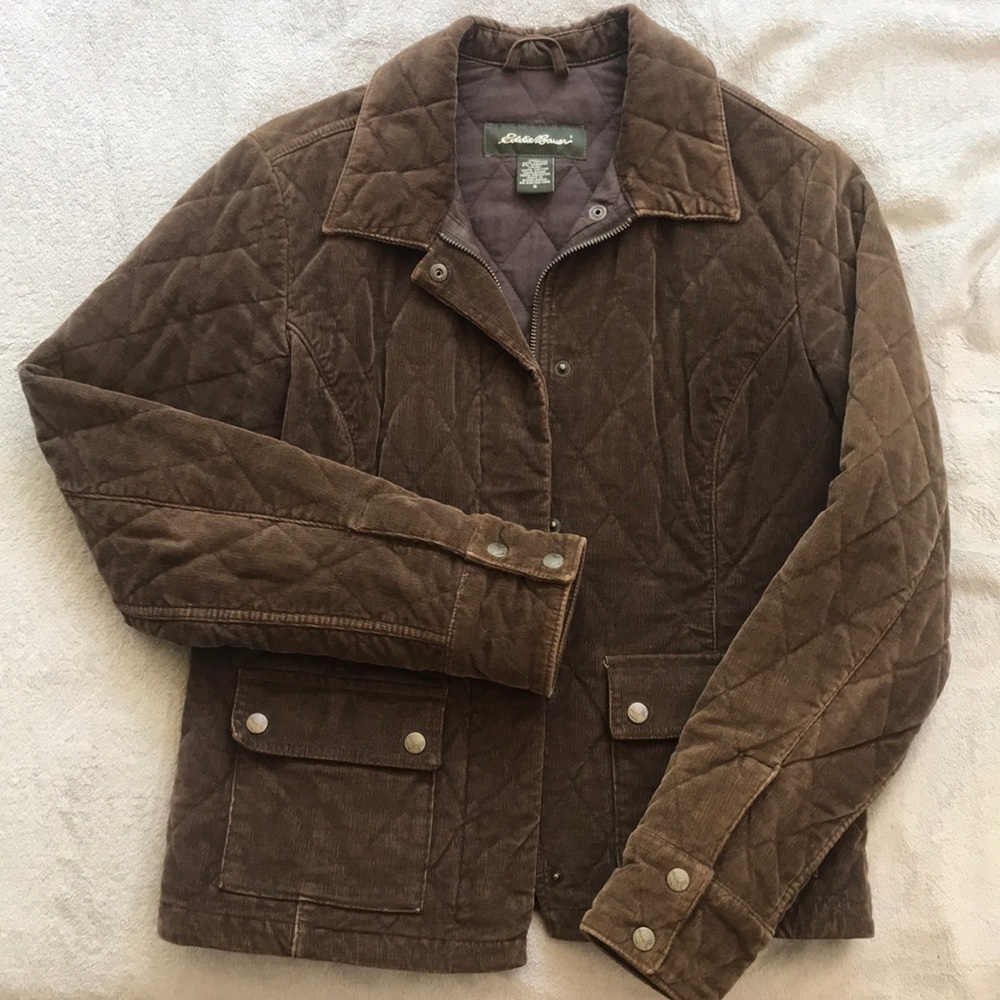 Womens Eddie Bauer corduroy jacket size S